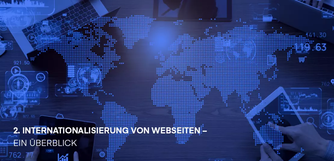 Internationalisierung von Webseiten – Überblick Keyvisual: Internationalisierung von Webseiten – Ein Überblick
